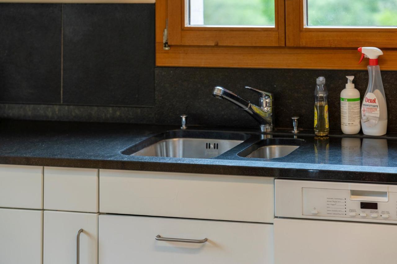 Alte Post Mit Geschichte Und Restaurant Apartment Tavanasa ภายนอก รูปภาพ